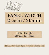 Load image into Gallery viewer, Joined Wooden Shutter Panels - 60 cm height
