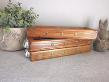 Load image into Gallery viewer, Low Shallow Wooden tray , table centerpiece