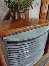 Load image into Gallery viewer, Vintage Radio repurposed into Bluetooth Speaker