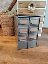Load image into Gallery viewer, Vintage Storage drawer Filing unit