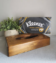 Load image into Gallery viewer, Wooden Tissue Box Holder