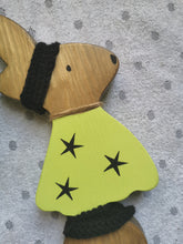 Load image into Gallery viewer, Wooden Rabbit with headband & Legwarmers