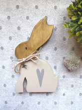 Load image into Gallery viewer, Wooden Hare - Parchment