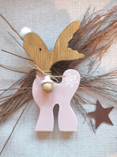 Load image into Gallery viewer, Reindeer Christmas Decoration, wooden Christmas gift, Christmas decor,Hygge home,