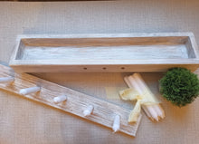 Load image into Gallery viewer, Low Wooden tray , Candle display, table centerpiece