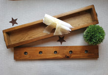 Load image into Gallery viewer, Low Wooden tray , table centerpiece