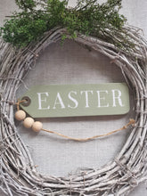 Load image into Gallery viewer, Slim Wooden Spring Hanging Tags - Pale Olive