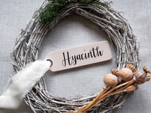 Load image into Gallery viewer, Spring Flower Tags, wooden sign