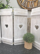 Load image into Gallery viewer, Joined Wide Wooden Shutter Panels - 60cm height
