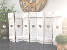 Load image into Gallery viewer, Joined Slim Wooden Shutter Panels - 60cm height