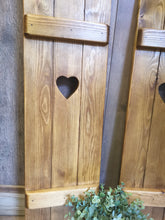 Load image into Gallery viewer, Pair of Light Oak Shutter Style Panels