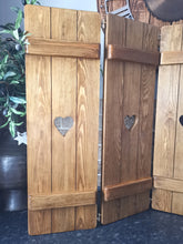 Load image into Gallery viewer, Joined Freestanding Shutter Panels - 75cm height