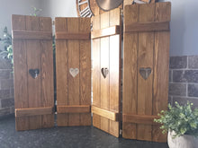 Load image into Gallery viewer, Joined Freestanding Shutter Panels - 75cm height