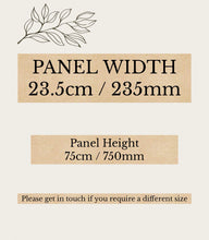 Load image into Gallery viewer, Joined Freestanding Shutter Panels - 75cm height
