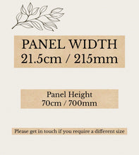 Load image into Gallery viewer, Joined Wooden Shutter Panels - 70 cm height
