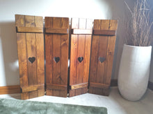 Load image into Gallery viewer, Joined Wooden Shutter Panels - 85 cm height
