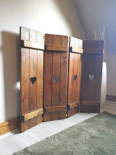 Load image into Gallery viewer, Joined Wooden Shutter Panels - 85 cm height
