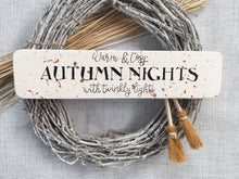 Load image into Gallery viewer, Autumn Wooden Sign
