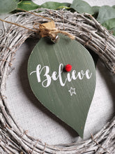 Load image into Gallery viewer, Believe Christmas Decoration
