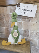 Load image into Gallery viewer, The Christmas Crew, wooden duck, can be personalised
