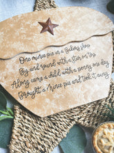 Load image into Gallery viewer, XL Wooden Mince Pie
