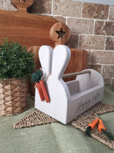 Load image into Gallery viewer, Wooden Easter Trug - can be personalised

