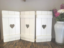 Load image into Gallery viewer, Joined Wooden Shutter Panels - 44.5cm height
