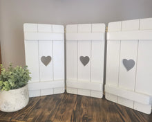 Load image into Gallery viewer, Joined Wooden Shutter Panels - 44.5cm height
