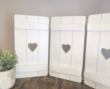 Load image into Gallery viewer, Joined Wooden Shutter Panels - 44.5cm height
