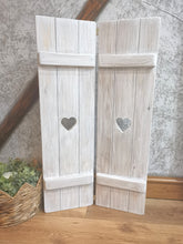 Load image into Gallery viewer, Joined Wooden Shutter Panels - 85 cm height
