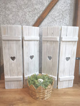 Load image into Gallery viewer, Joined Wooden Shutter Panels - 85 cm height
