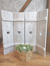 Load image into Gallery viewer, Joined Wooden Shutter Panels - 85 cm height
