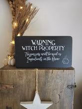 Load image into Gallery viewer, Wooden Halloween Sign
