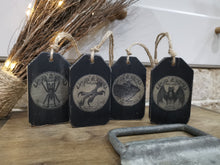 Load image into Gallery viewer, Set of 4 Halloween tags
