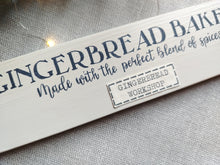 Load image into Gallery viewer, Wooden sign - Gingerbread Bakery
