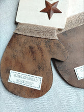 Load image into Gallery viewer, Pair Wooden Mittens
