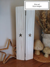 Load image into Gallery viewer, Joined freestanding Shutters
