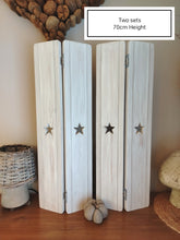Load image into Gallery viewer, Joined freestanding Shutters
