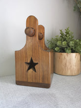Load image into Gallery viewer, Toilet roll holder, Chunky Star,quirky loo roll holder
