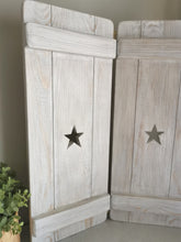 Load image into Gallery viewer, Joined Wide Wooden Shutter Panels - 60cm height
