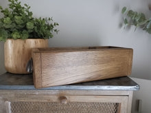 Load image into Gallery viewer, Deep Solid Oak Tray

