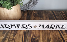 Load image into Gallery viewer, Wooden Sign - Farmers Market
