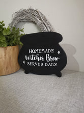 Load image into Gallery viewer, Halloween decor, Large Cauldron
