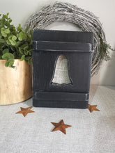 Load image into Gallery viewer, Mini Wooden Shutter, Halloween decor
