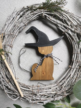 Load image into Gallery viewer, Halloween decor, Witches Cat
