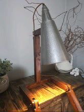 Load image into Gallery viewer, Handmade sitting man table lamp
