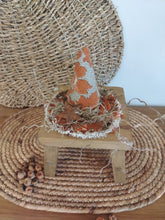 Load image into Gallery viewer, Mini Rustic Orange Witches Hat
