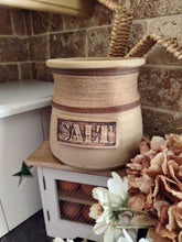 Load image into Gallery viewer, Vintage studio pottery salt jar
