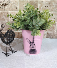 Load image into Gallery viewer, Small metal plant bucket
