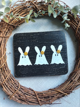 Load image into Gallery viewer, Trio of ghost rabbits sign
